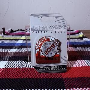 Star Wars Galaxy’s Edge “Cleared for Landing” WDW Passholder Pin NOS
